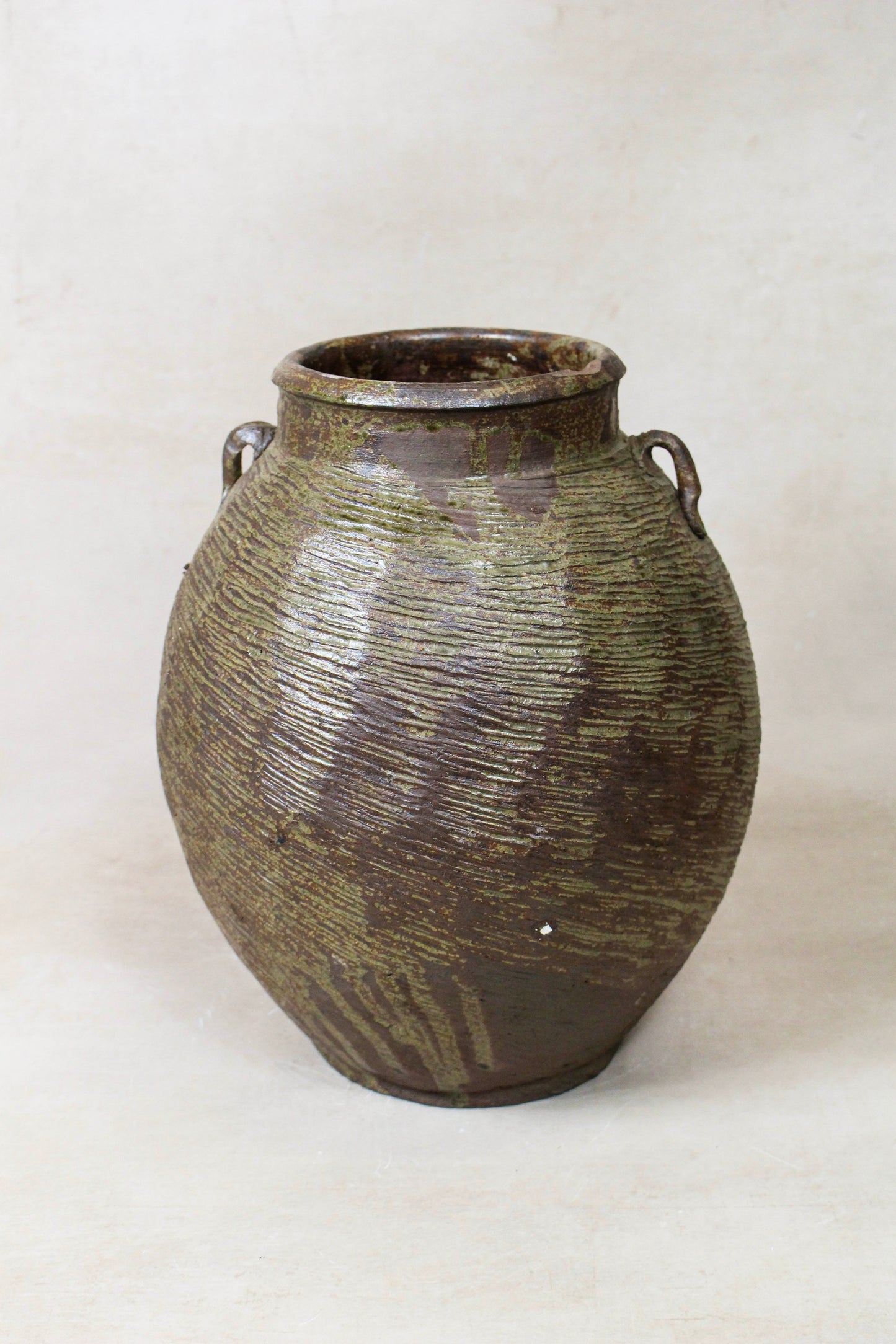 Antique Earthenware Preserve Pots - AEP 16