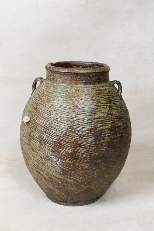 Antique Earthenware Preserve Pots - AEP 16