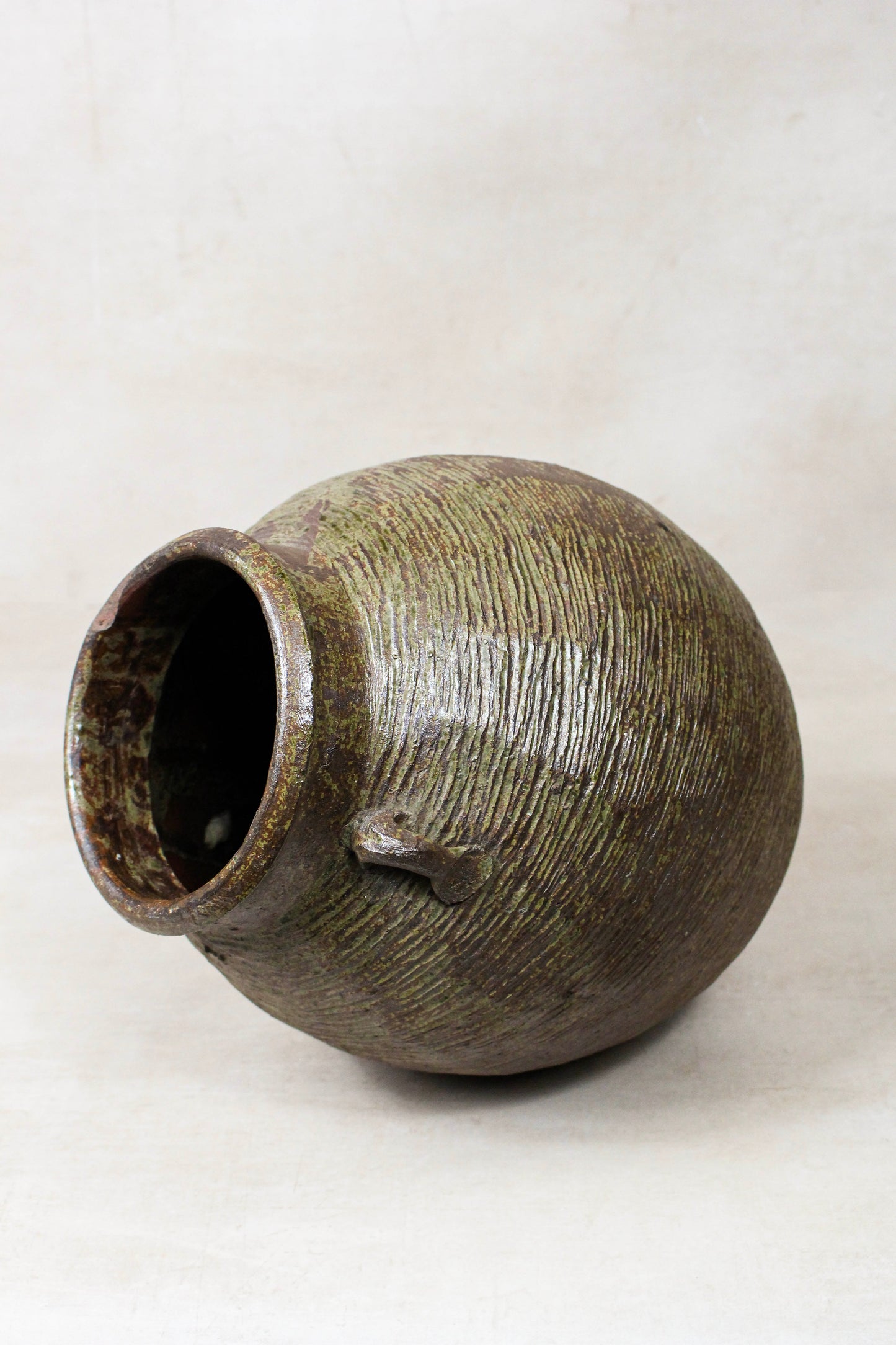 Antique Earthenware Preserve Pots - AEP 16