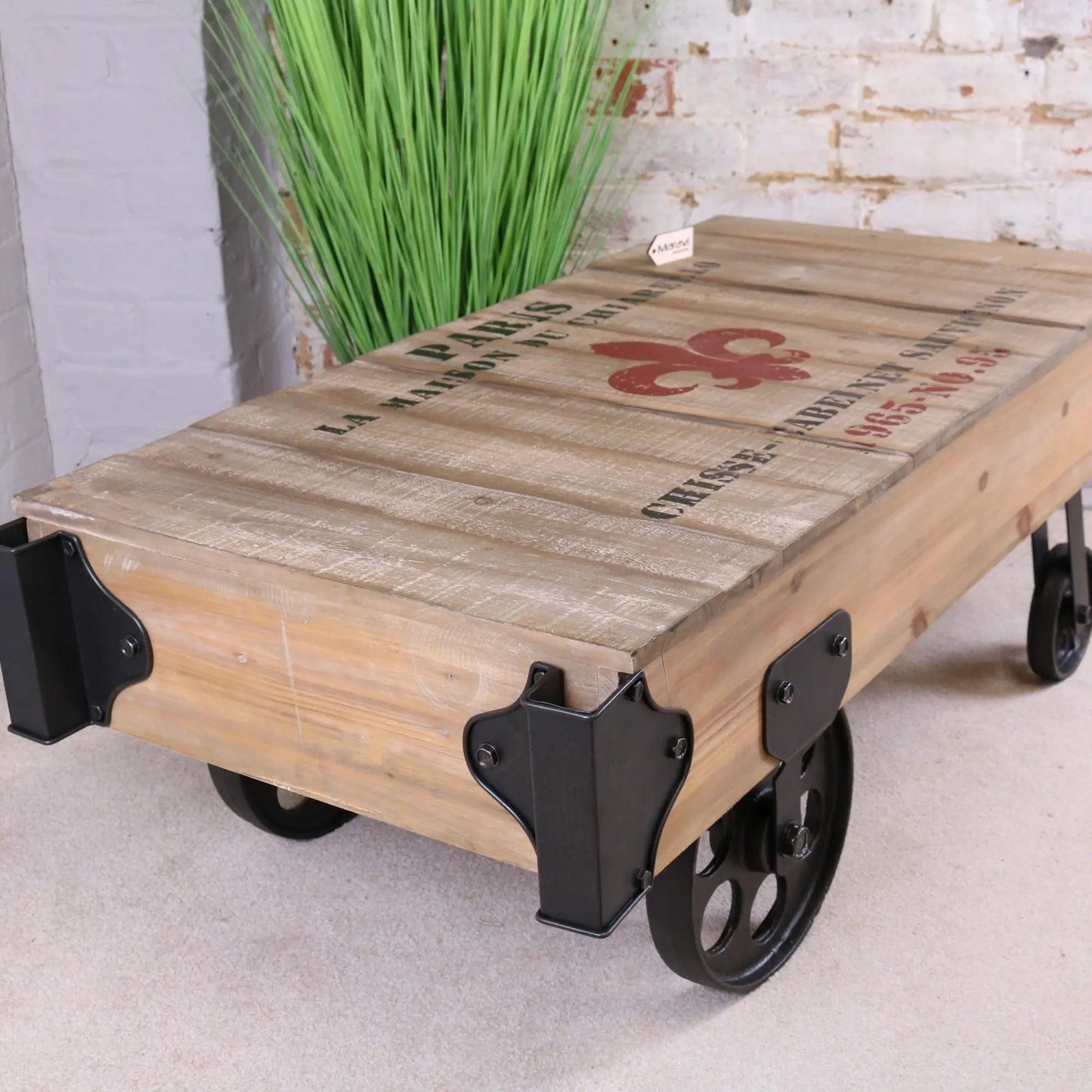 Sonala Rustic Railway Coffee Table