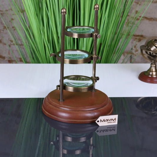 Diari Hands Free Magnifier 3 Level Antique Style