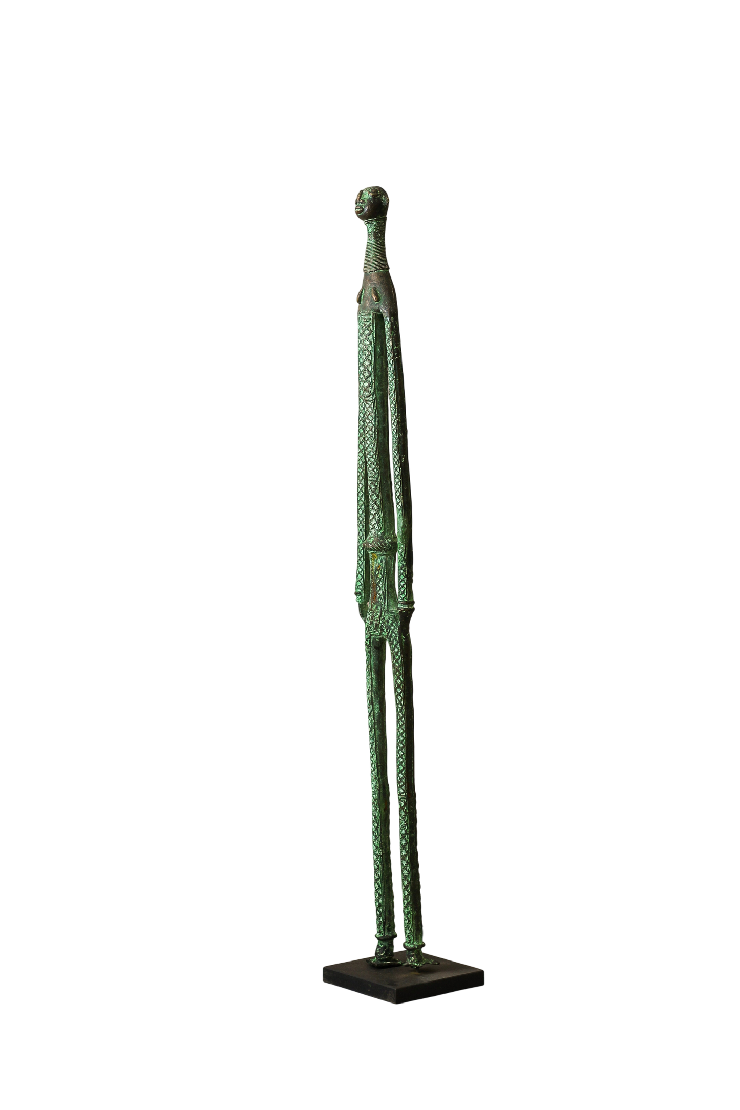 Benin Bronze Sculpture - 2.2