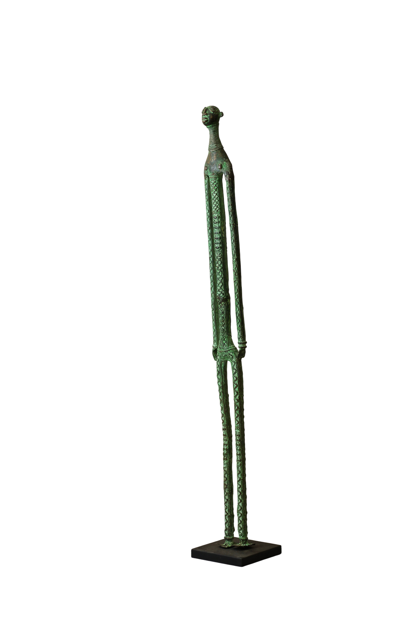Benin Bronze Sculpture - 2.3