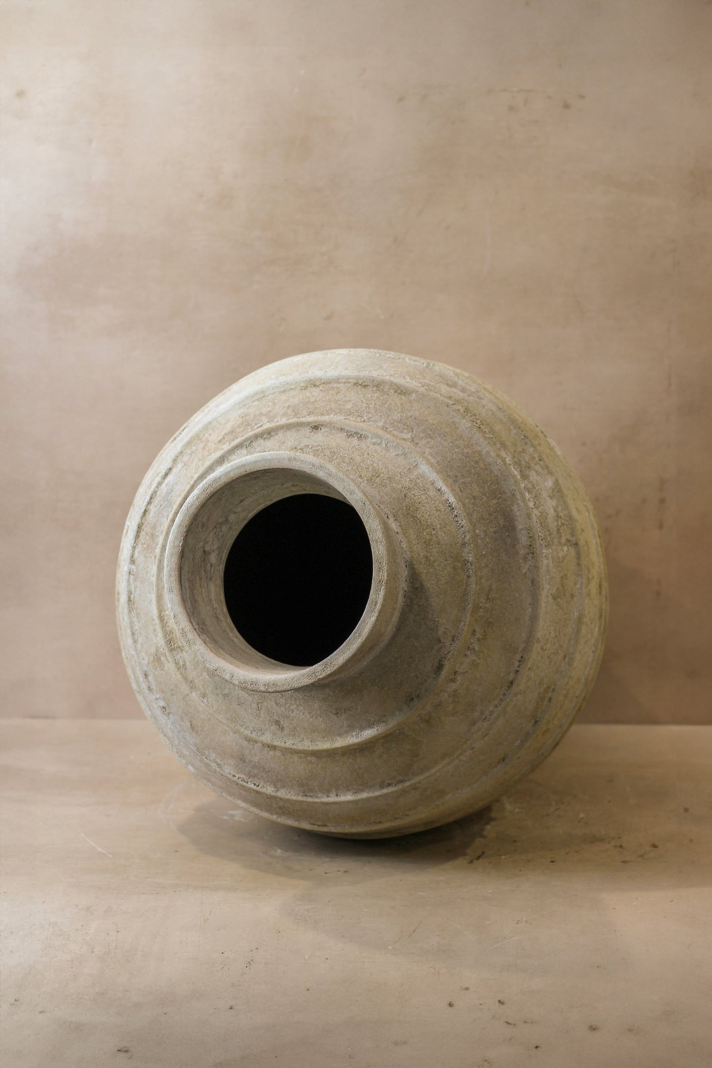 Rustic Glazed Brown Indonesian Pot No 22