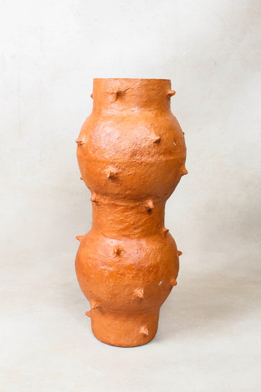 Gege Paper Mache Vase Carbon No51