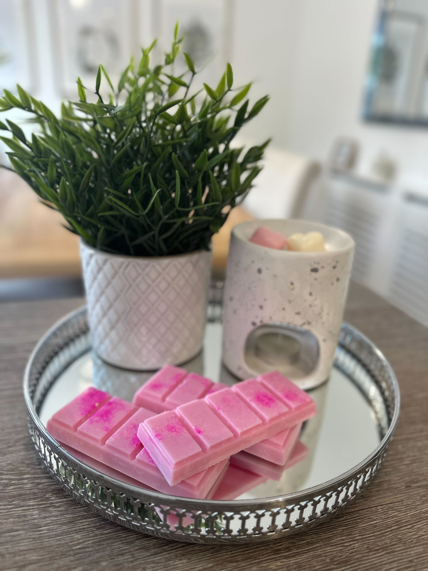 Rhubarb & Rose Wax Melts Sweet, Floral & Beautifully Bold
