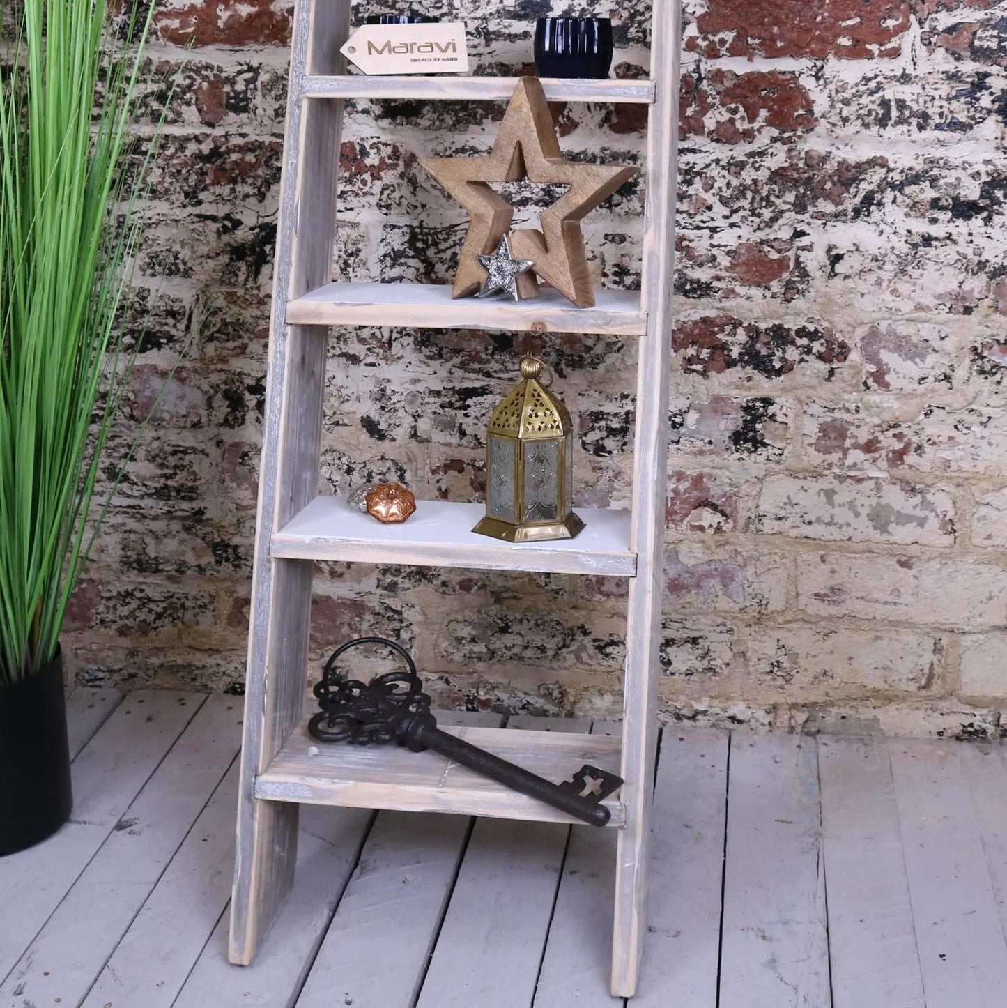 Solwa Wooden Decorative Ladder