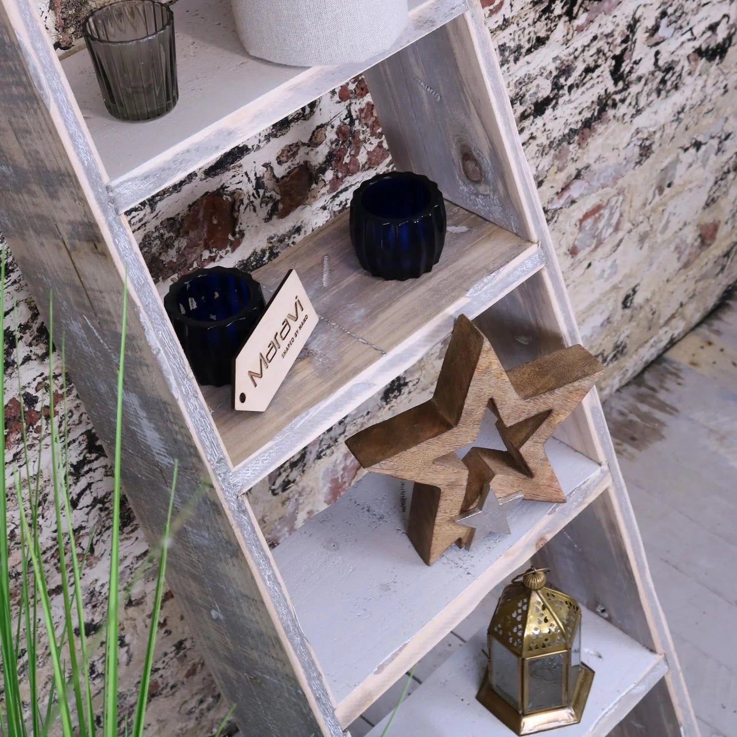 Solwa Wooden Decorative Ladder