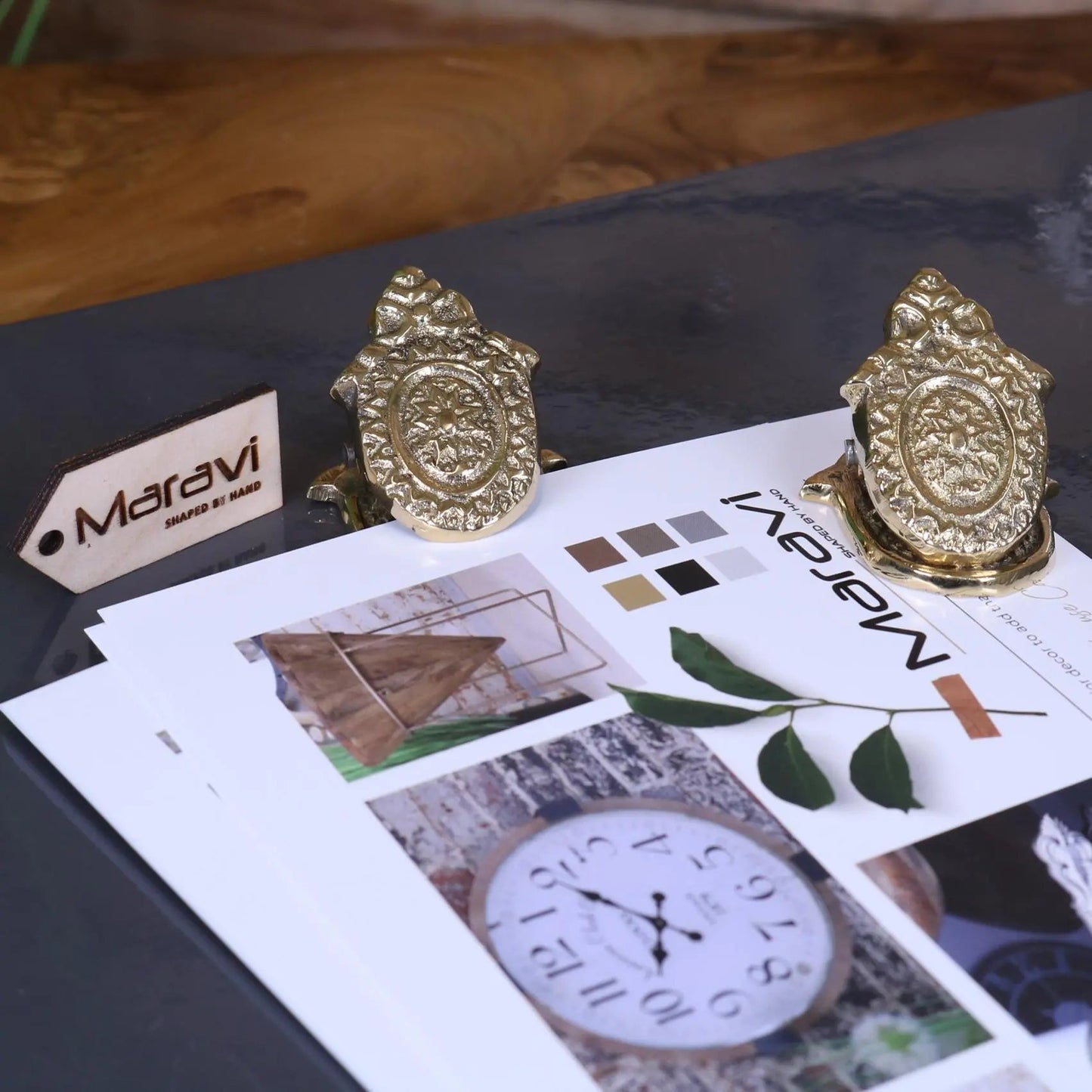 Jarhi Ornate Georgian Design Luxury Paper Clip Set of 2