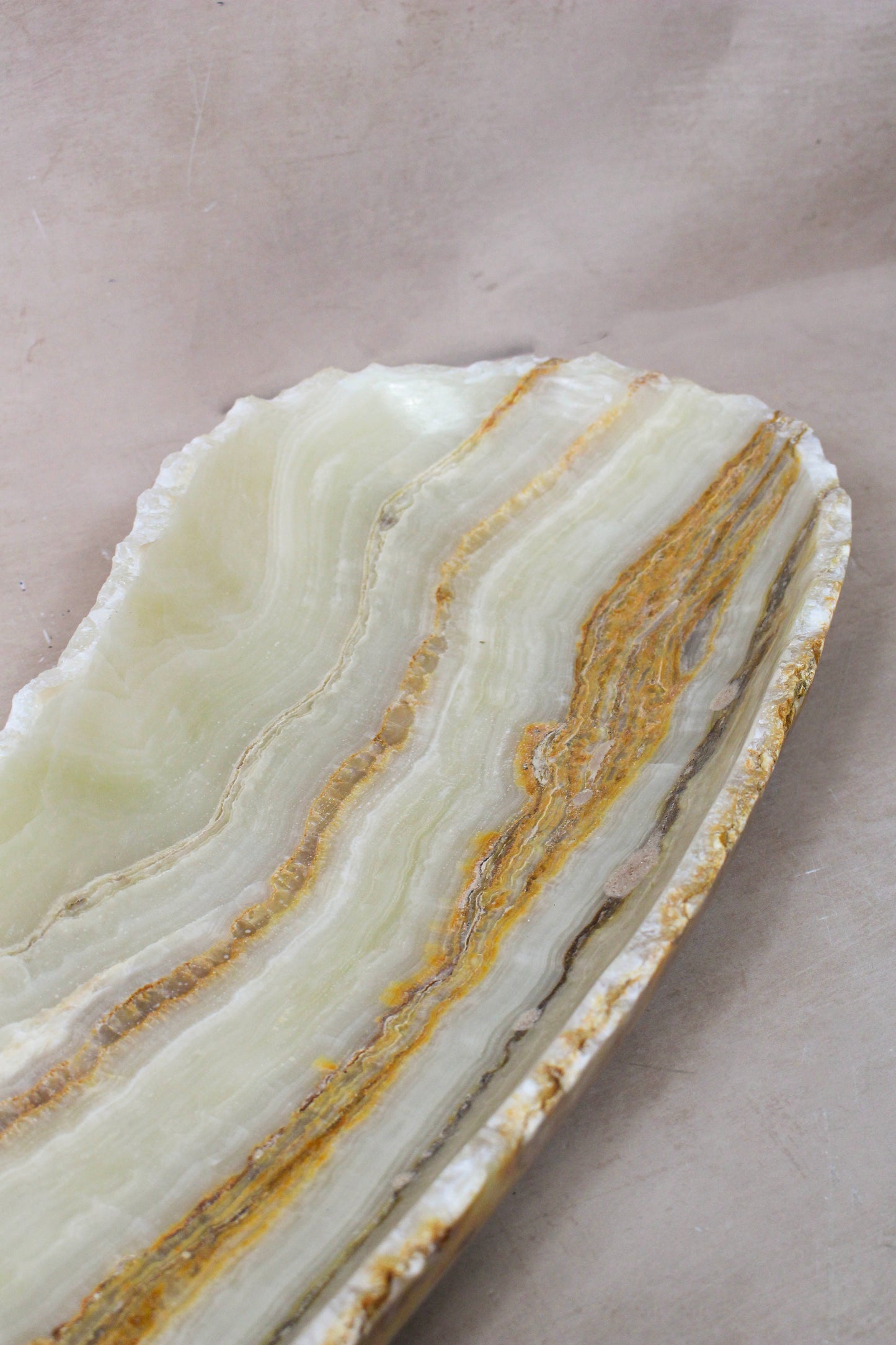 Premium Onyx Bowl Raw Edge POB 21