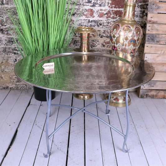 Jadida Moroccan Tray Table 80cm