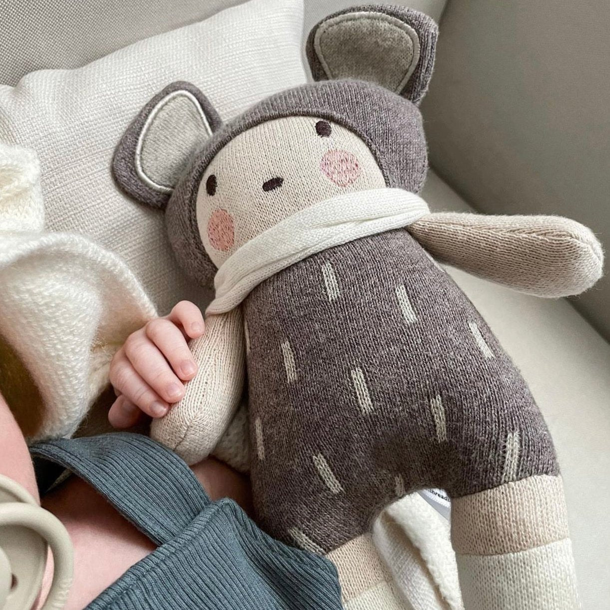 Baby Beau Knitted Doll