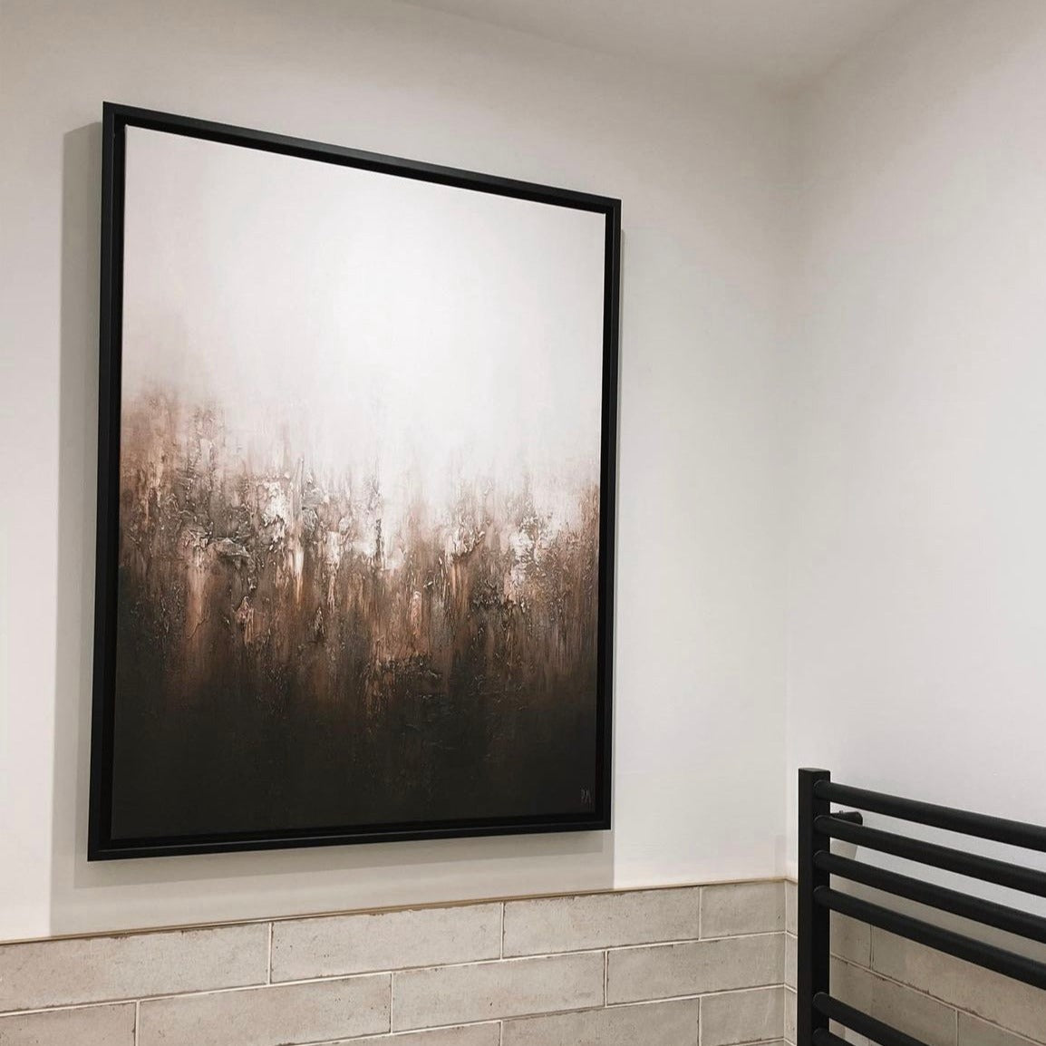 Rustica Portrait Framed Printed Canvas