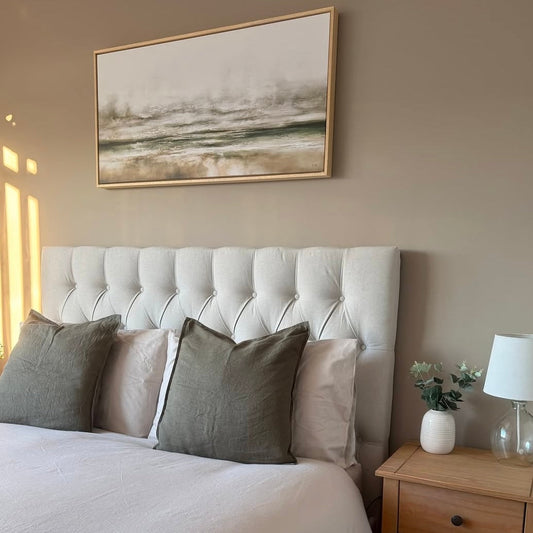 Moods Panoramic Framed Printed Canvas