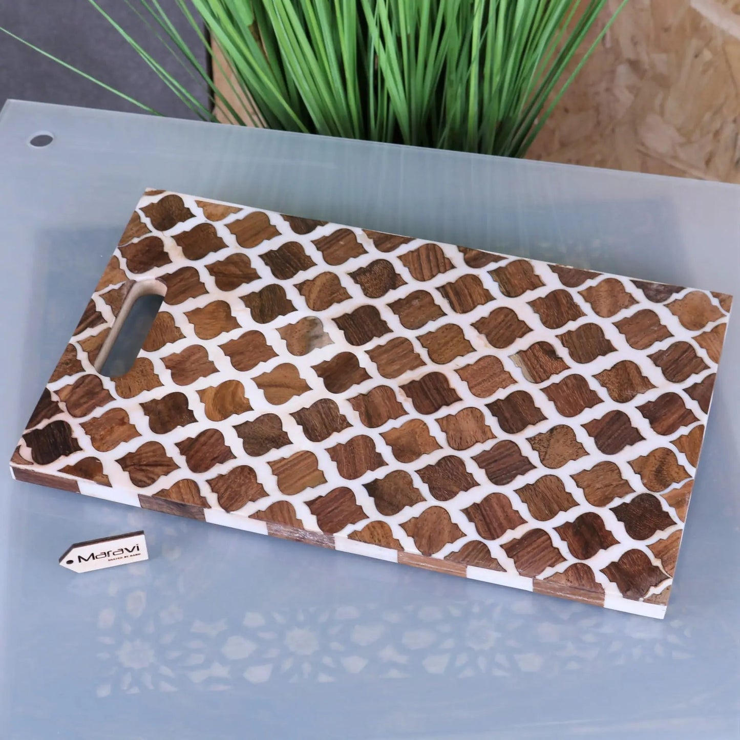 Ouzoud Moroccan Serving Platter Board