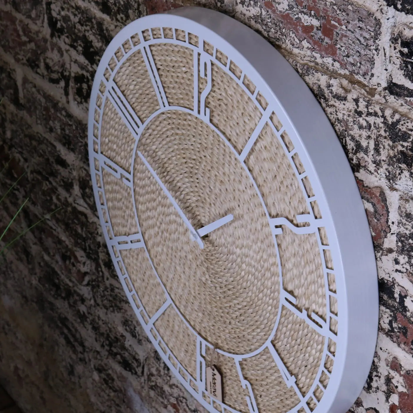 Malada Husk Unusual Wall Clock 50cm 2 Colours