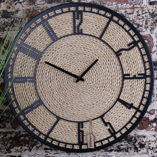 Malada Husk Unusual Wall Clock 50cm 2 Colours