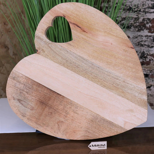 Dili Heart Shape Chopping Board 40cm