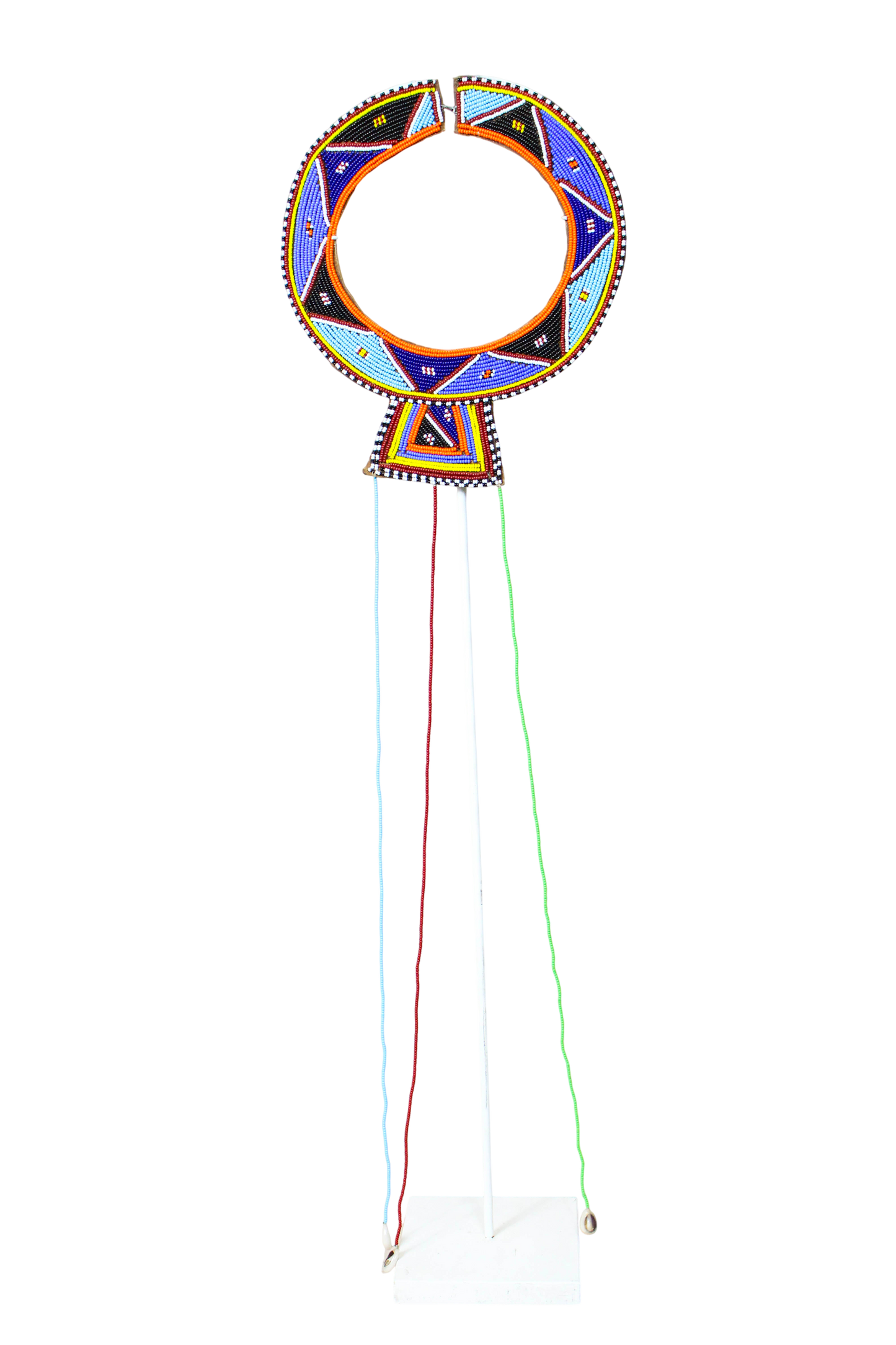 Kenya Maasai beaded Necklace - M4