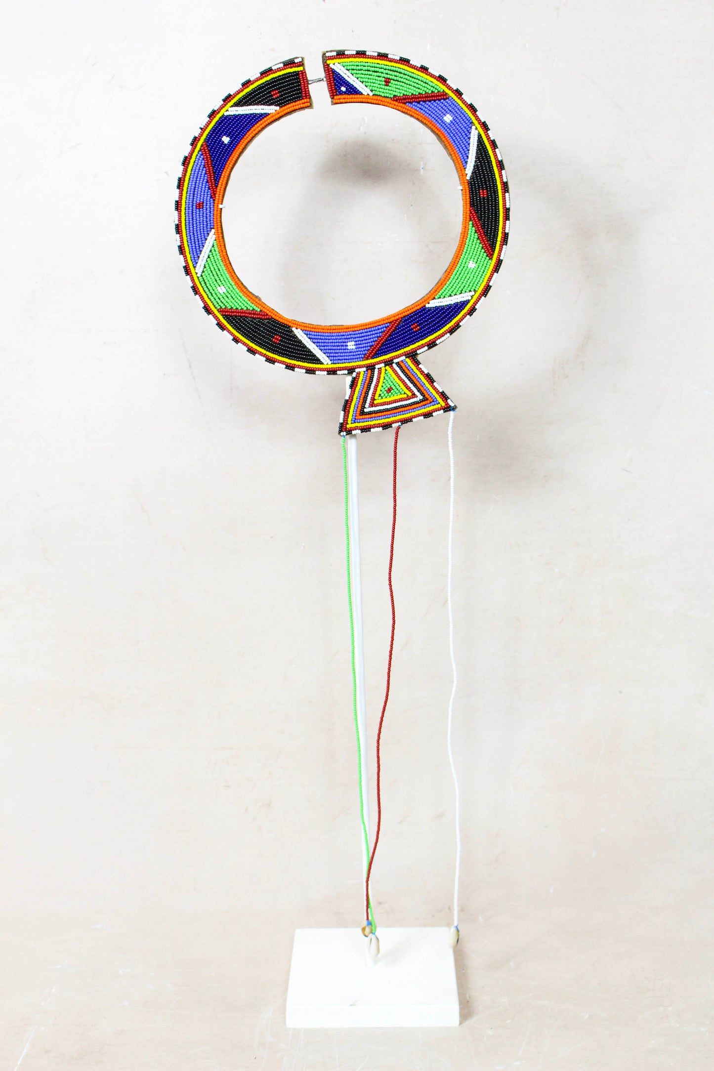 Kenya Maasai beaded Necklace - S1