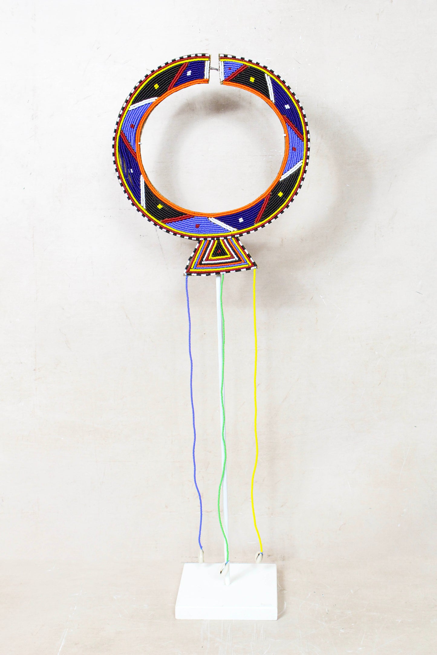 Kenya Maasai beaded Necklace - S3