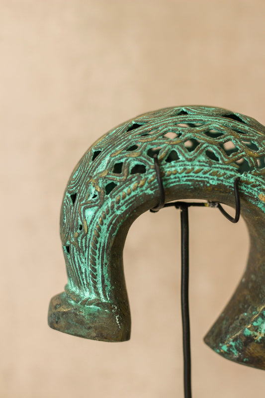 Benin Bronze Bangle - 107G