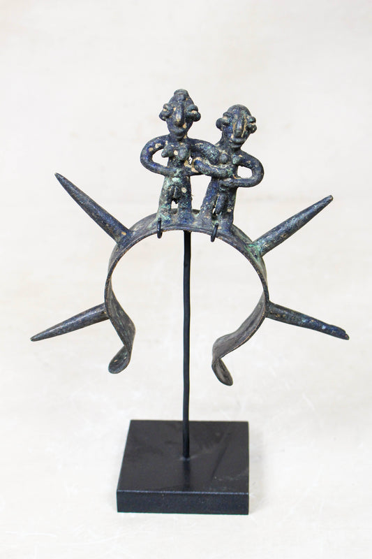 Benin Bronze Bangle - 170.1