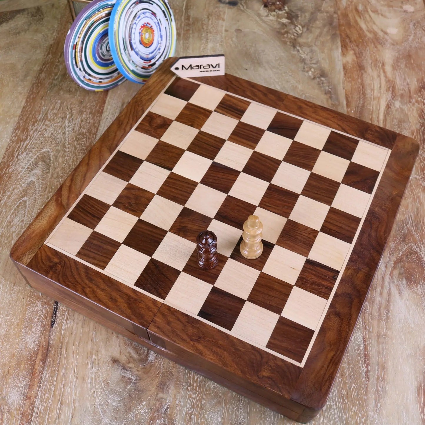 Shatranj Wooden Chess Set 26cm