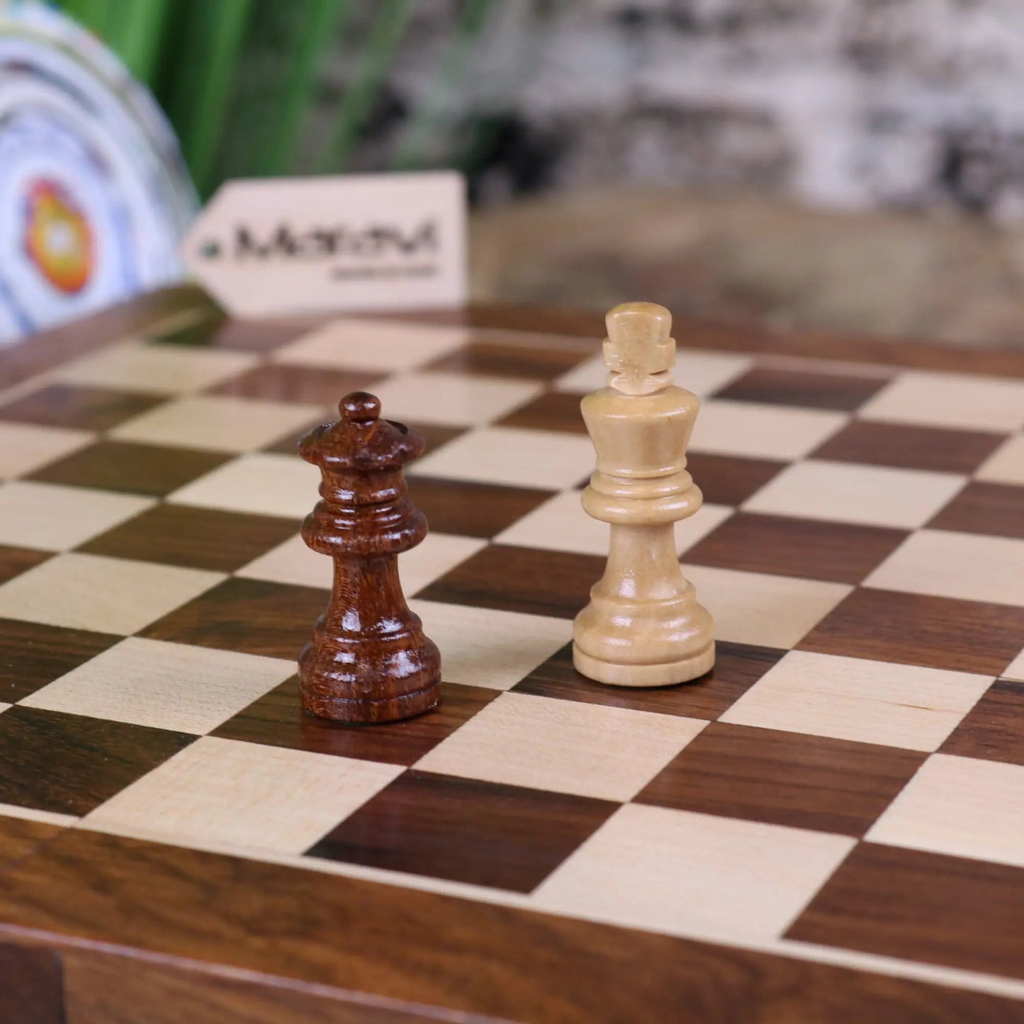 Shatranj Wooden Chess Set 26cm