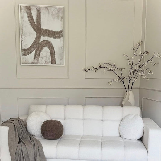 Myro I Portrait Framed Printed Canvas