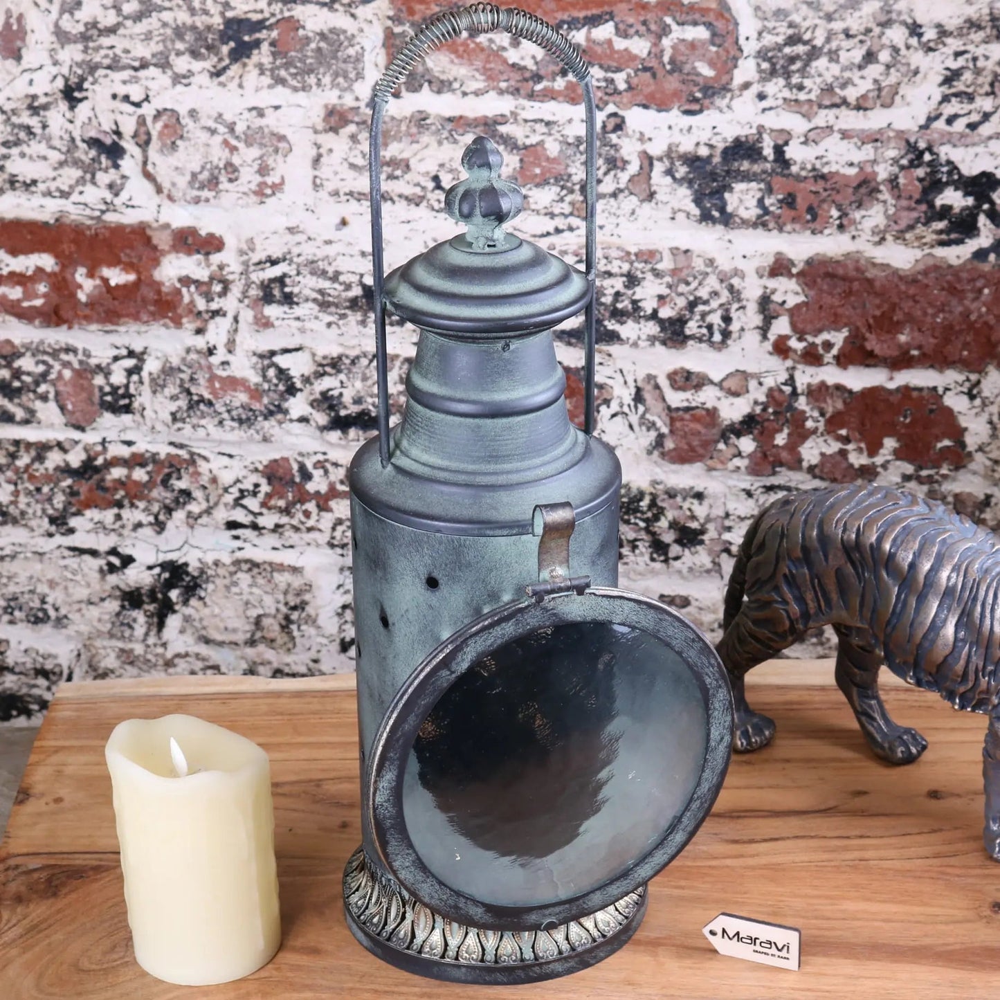 Orchha Vintage Style Railway Lantern