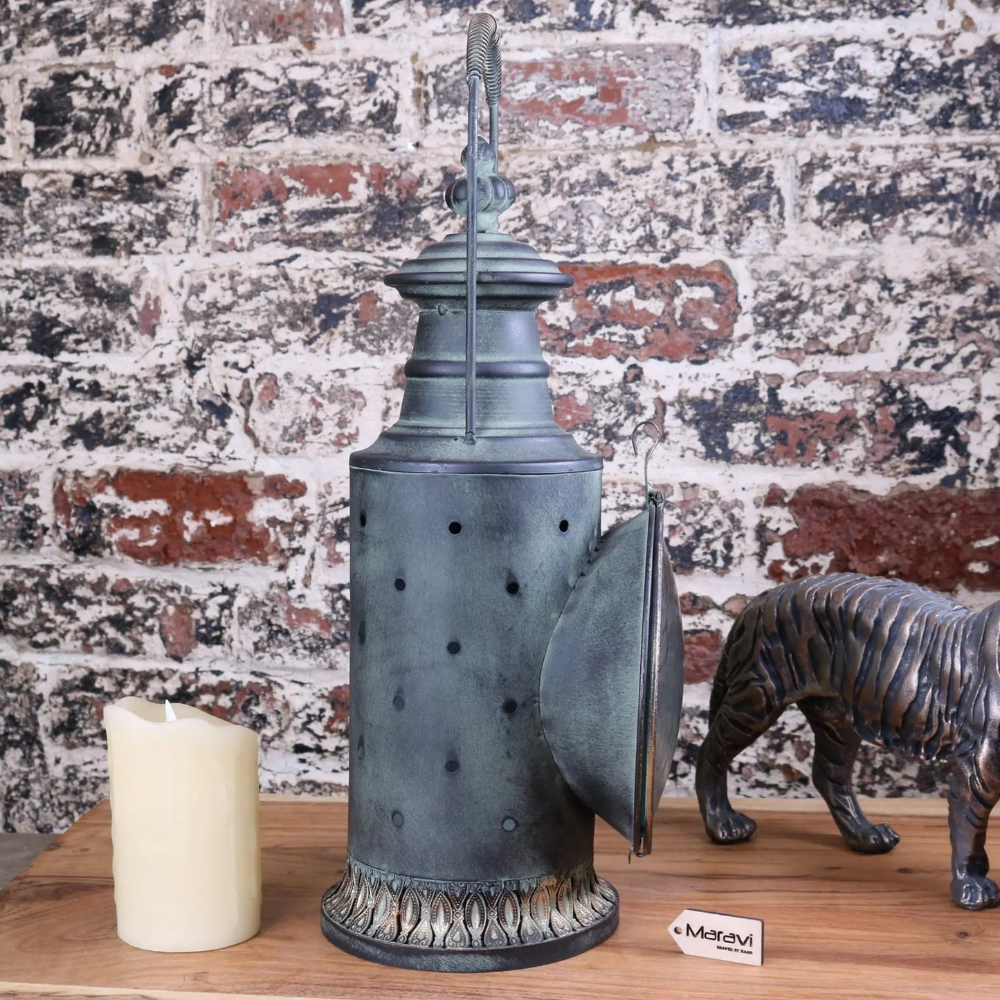 Orchha Vintage Style Railway Lantern