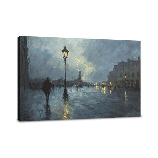 Struggle Against the Storm Canvas