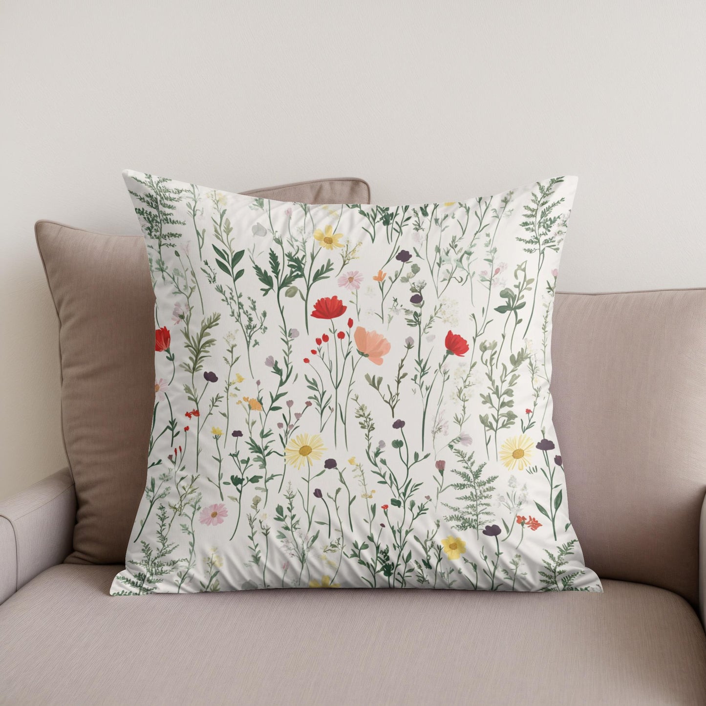 Blooming Haven Cotton Cushion