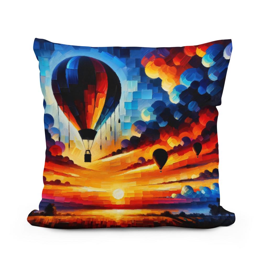 Dusk Contrasts Cotton Cushion