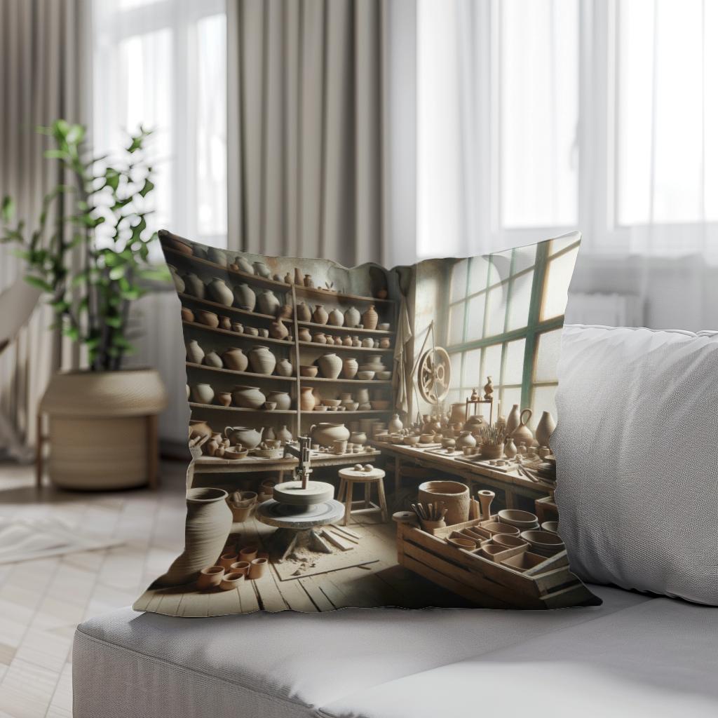 Earthen Creations Cotton Cushion