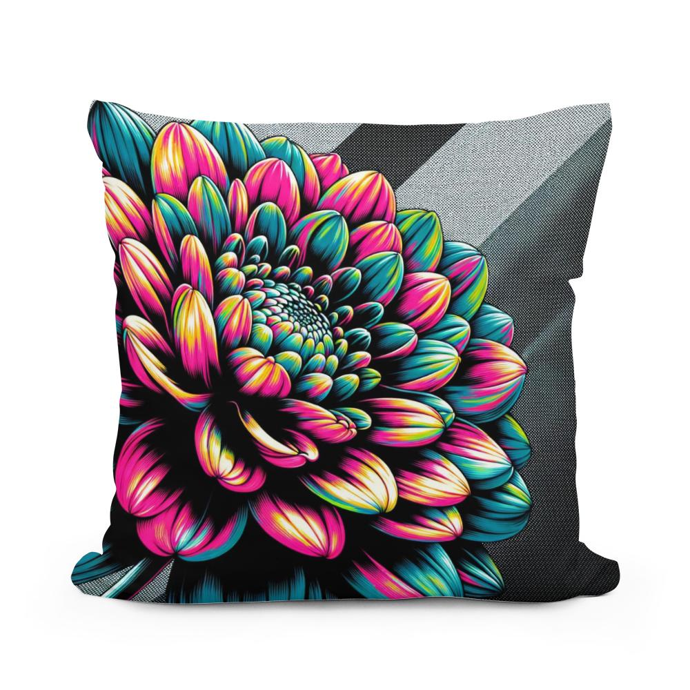 Neon Bloom Essence Cotton Cushion
