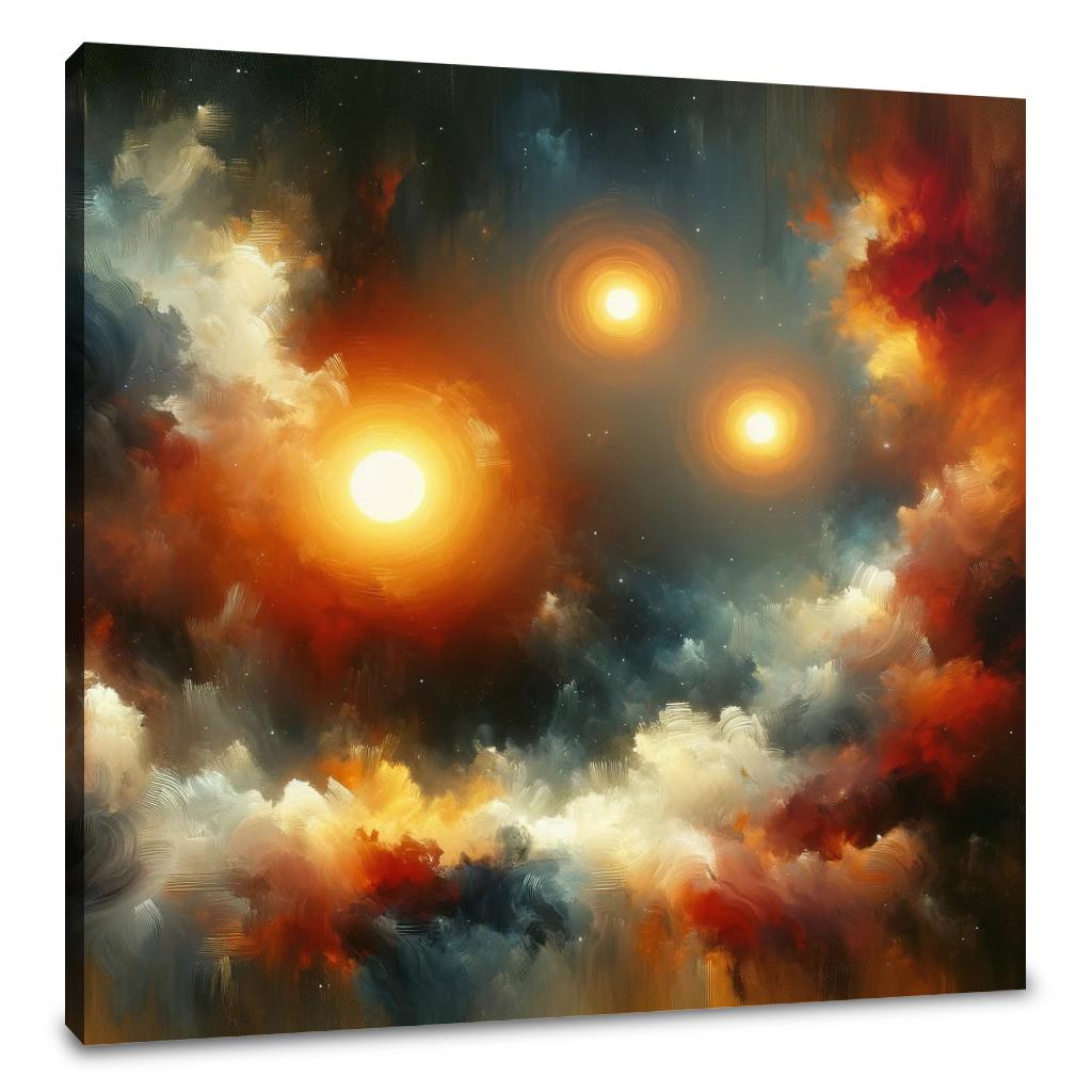 Nebula Emotions Canvas