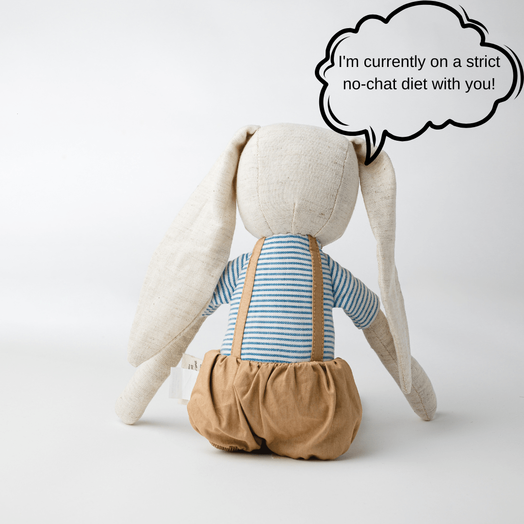 Jojo Bunny | Heirloom Cotton Keepsake Toy