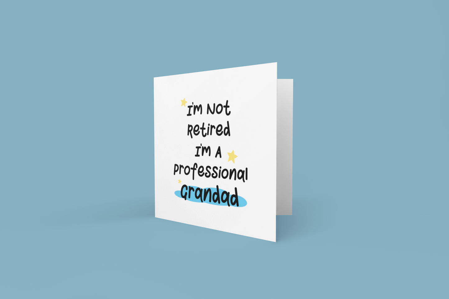Personalised I'm Not Retired I'm A Professional Grandad Fathers Day Collection