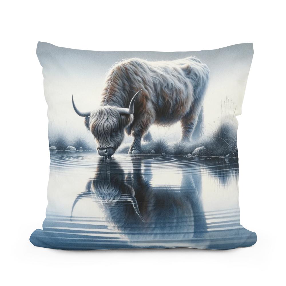 Reflections of Serenity Cotton Cushion
