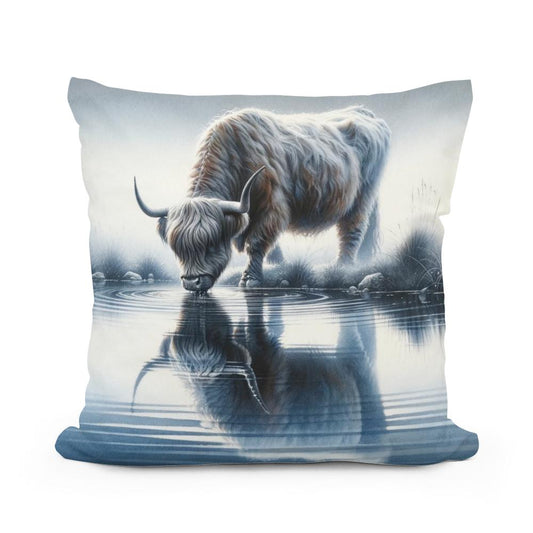 Reflections of Serenity Cotton Cushion