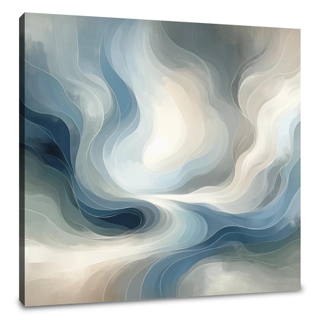 Embrace of Solitude Canvas