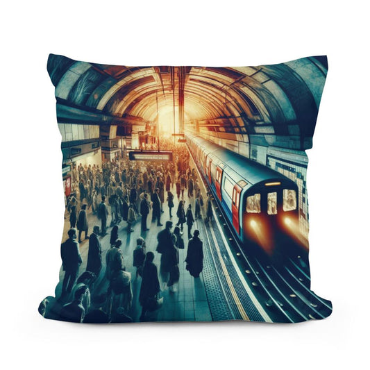 Underground Rhythm Cotton Cushion