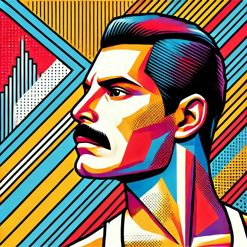 Iconic Rockstar Profile Canvas