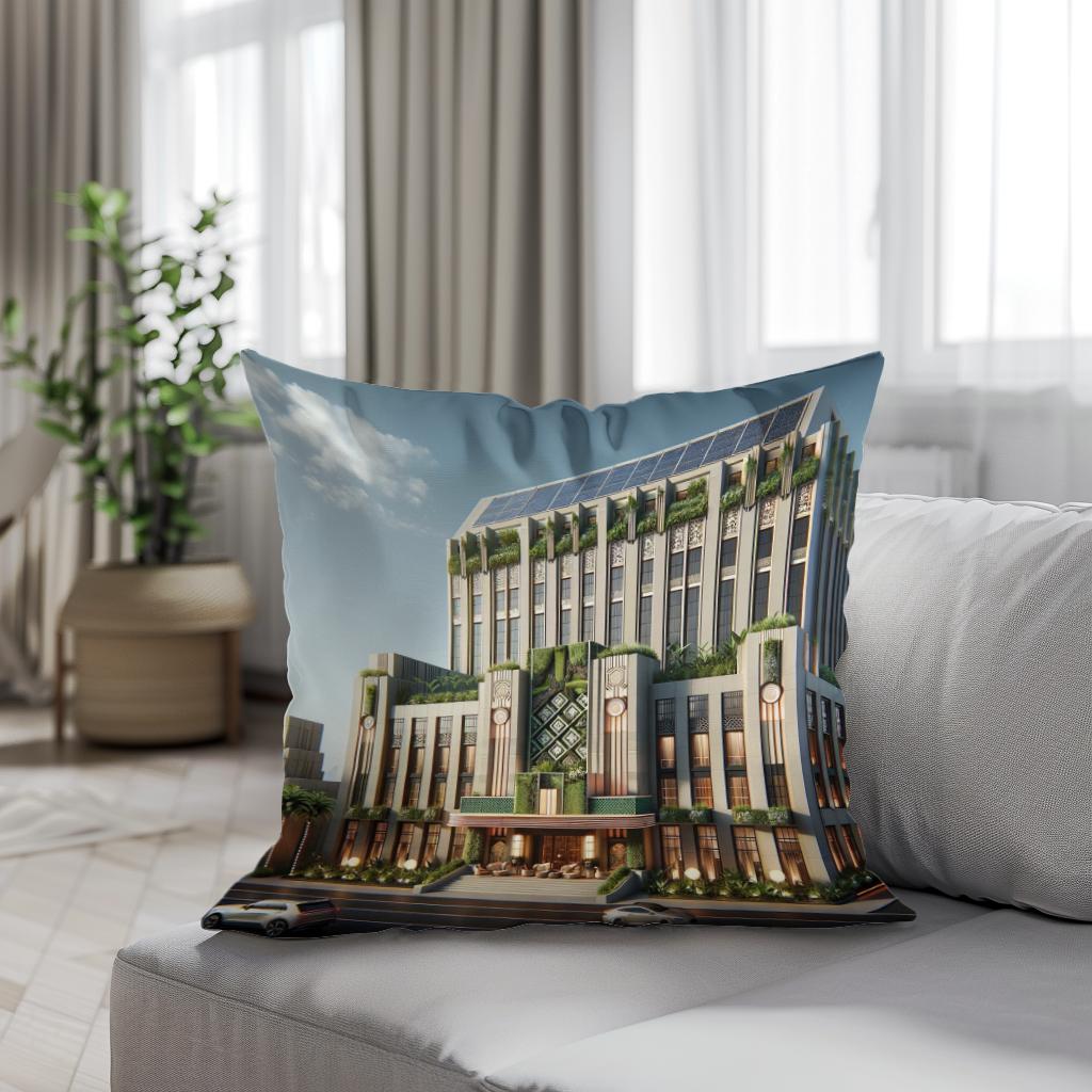 Eco-Deco Grandeur Cotton Cushion