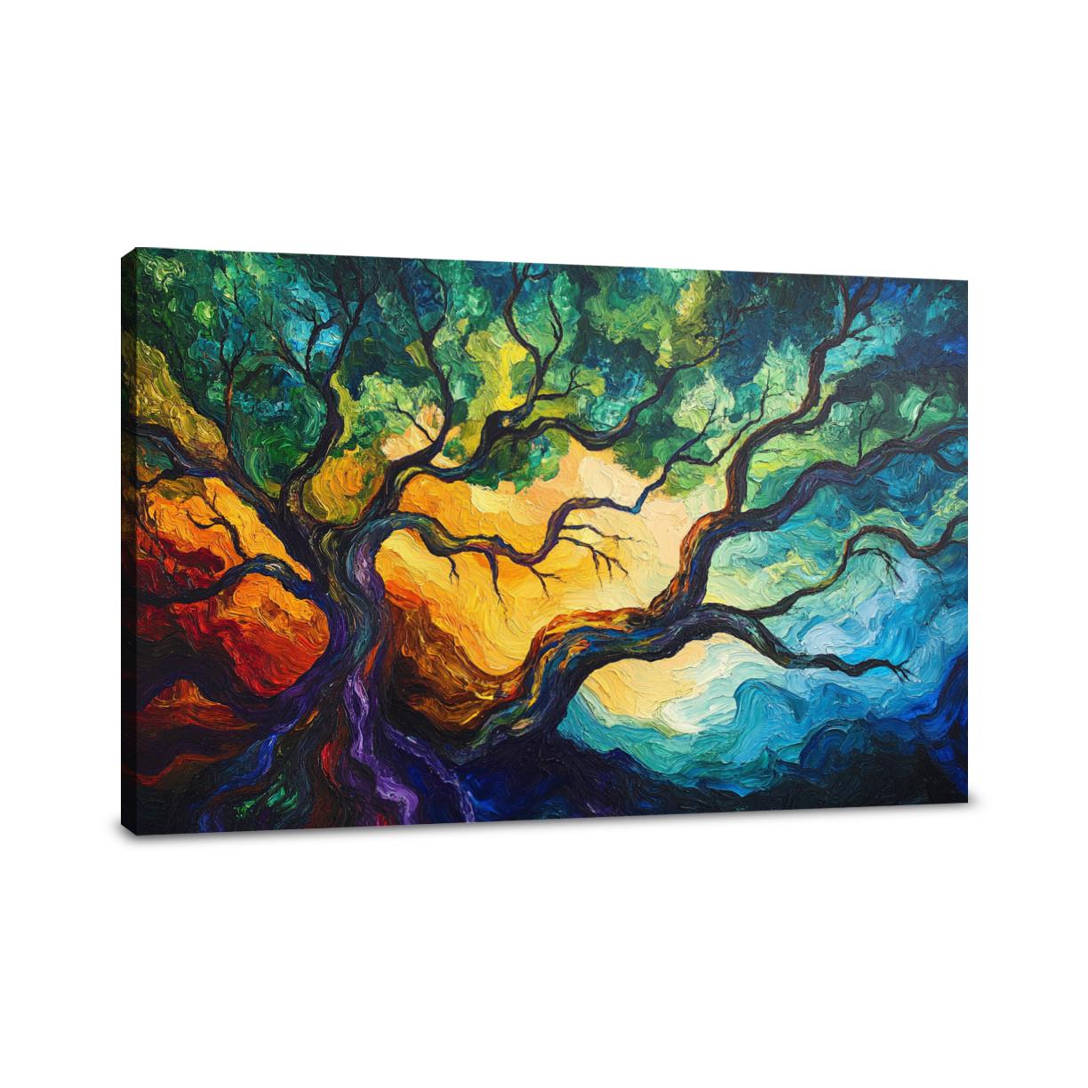 Pulsating Forest Canvas