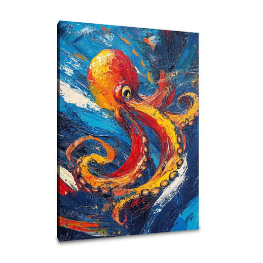 Octopus Symphony Canvas