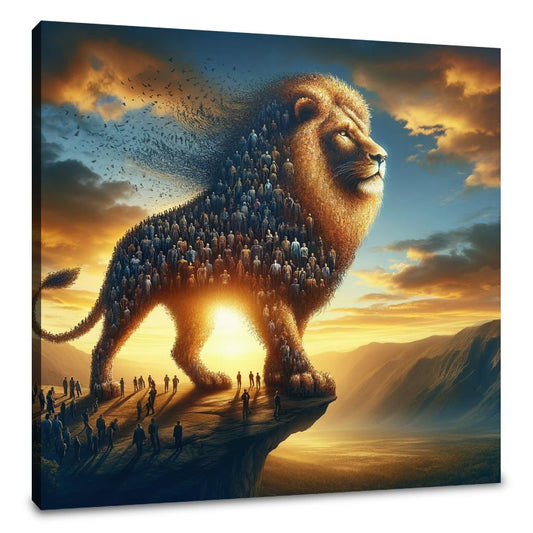 Unity of the Lionhearted Canvas