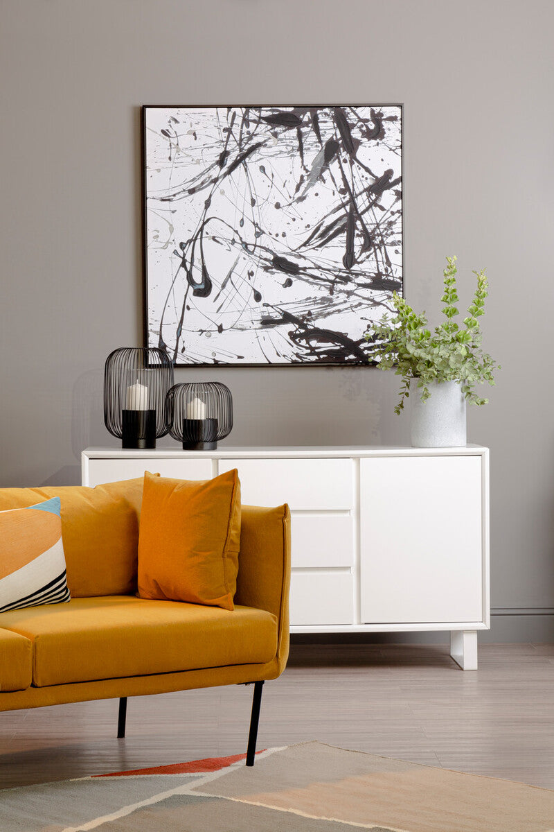 2 Seater Yellow Sofa | Kolding